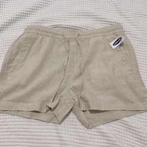 NWT- Old Navy - M. Linen Short